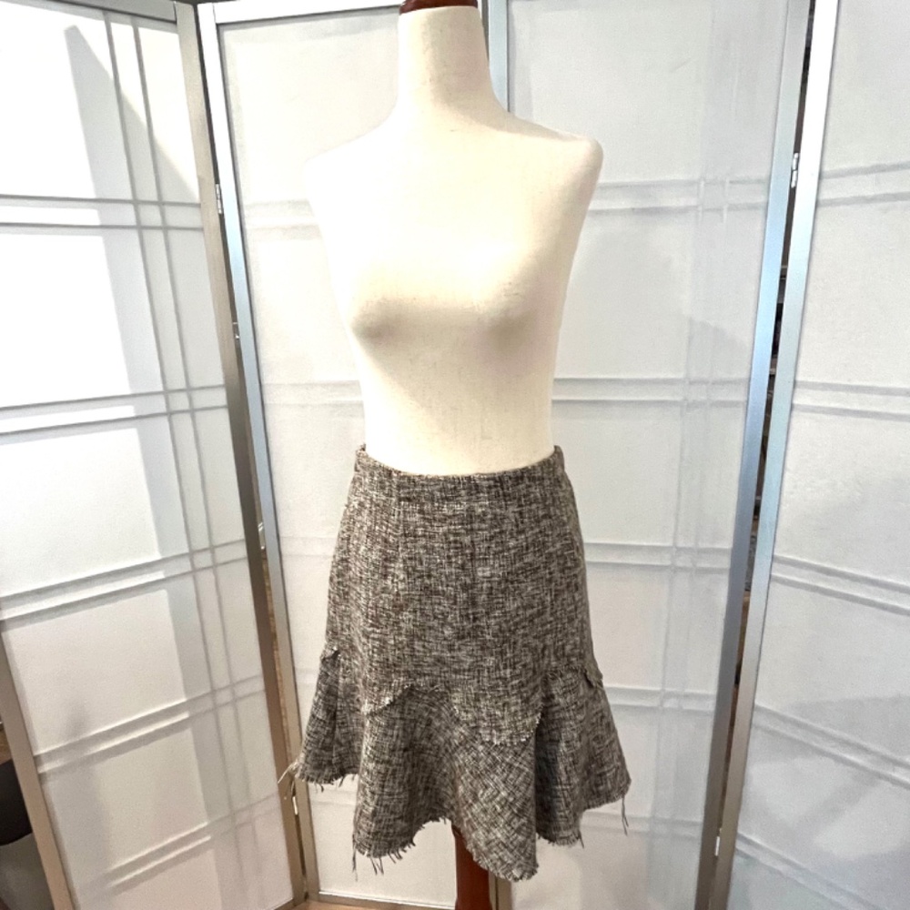 Allison New York Textered Tweed Like Mini Skirt - Size L